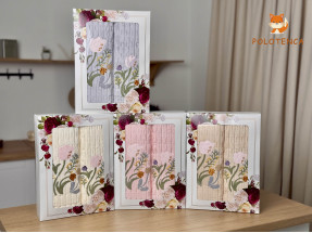 Набор баня+лицо цветы